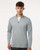 4HM700 - AllPro Men's Pro-Lock Performance Melange Quarter-Zip Pullover