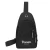 Black Crossbody Sling Bag Backpack