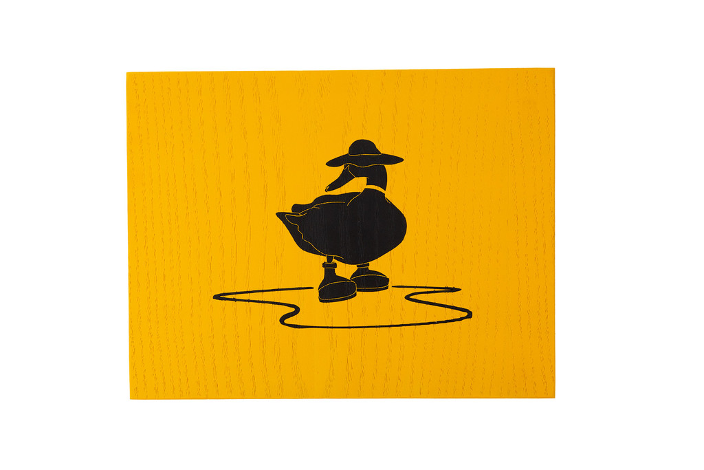Puddle Duck Painting
