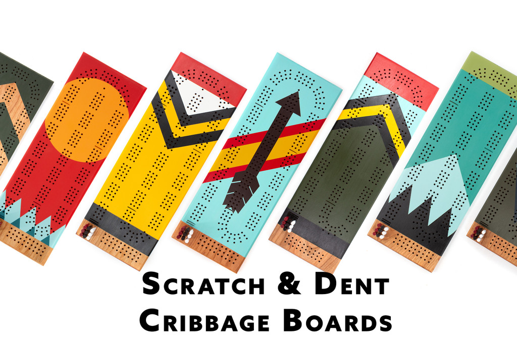 Scratch And Dent Cribbage Boards