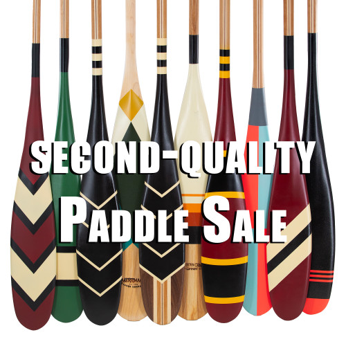 Second Quality Artisan-Painted Paddles