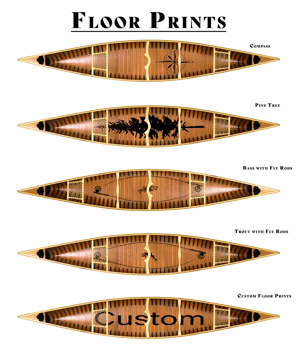 Prospector Canoe - 16' Prospector-style composite canoe for