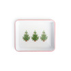 Helmsie x CCH Christmas Tree Small Rectangular Tray, Red Rim