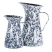 Golden Rabbit Swirl Medium Pitcher, Grey