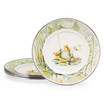 Golden Rabbit Set Of 4 Jeremey Fisher Child Plates