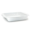 Golden Rabbit Solid White Brownie Pan