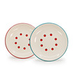 Dan Pelosi x CCH Tomato Coupe Dinner Plates, Set of 2