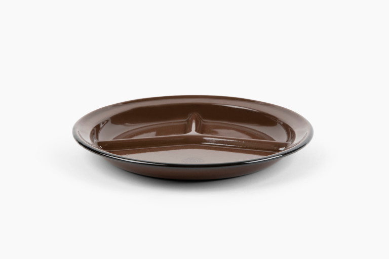 Camp Wandawega x CCH Divided Camp Plate, Set of 2 | Enamelware by