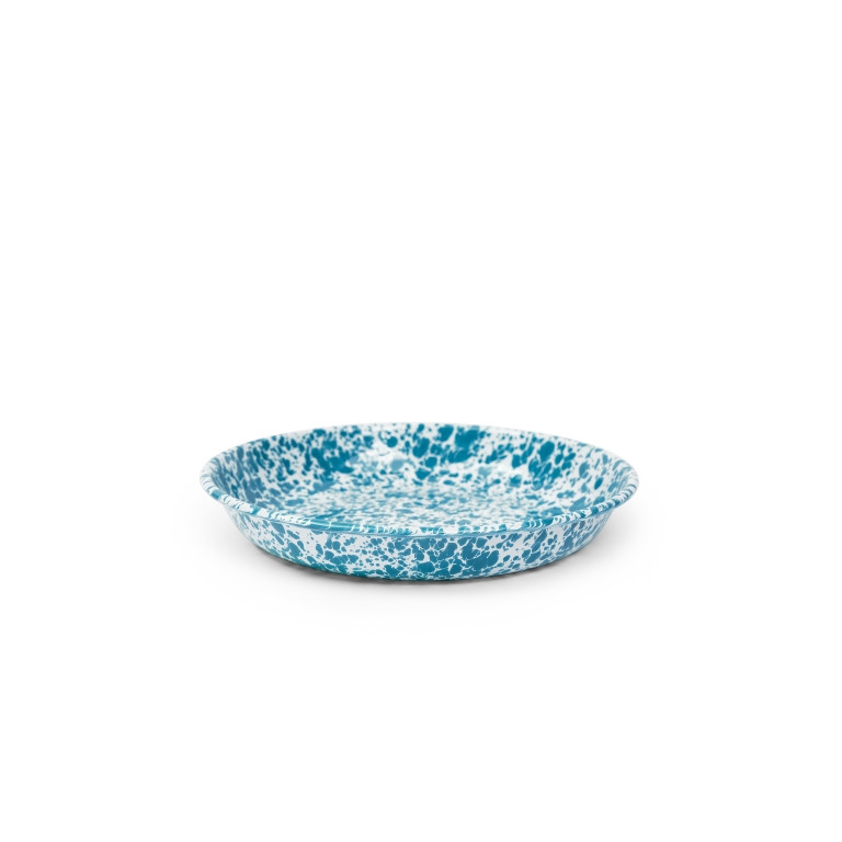 Splatter Plates Splatter Pasta Plates, Set of 4 | Enamelware by Crow Canyon