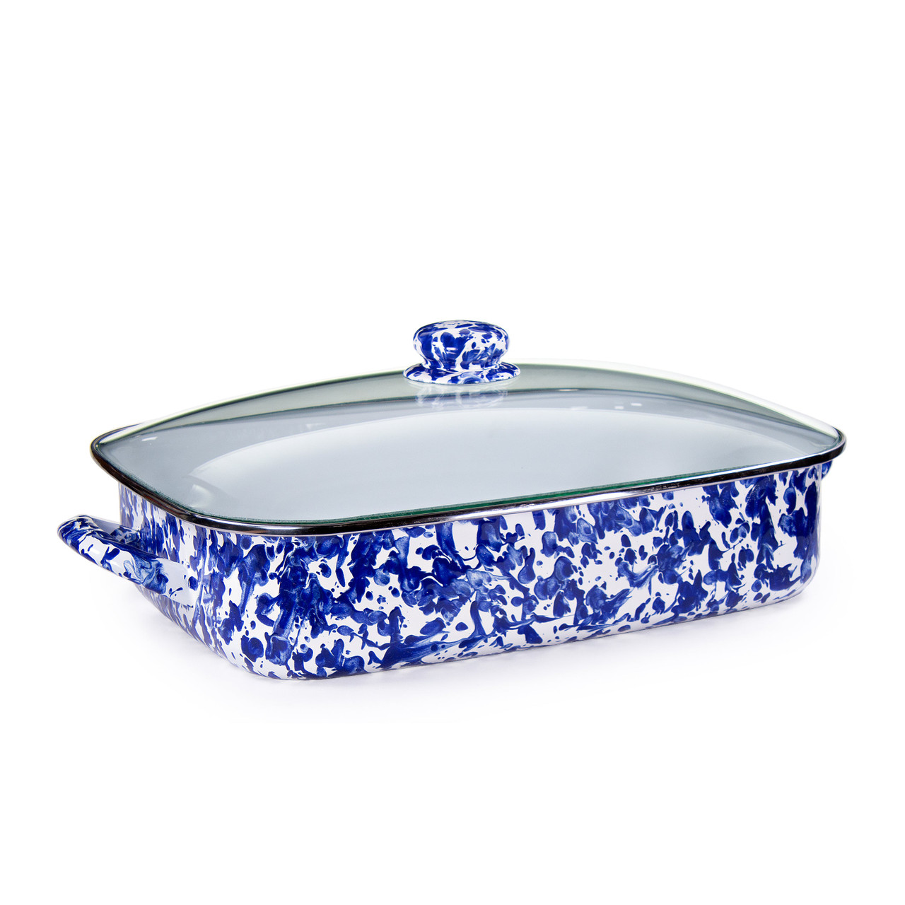 Golden Rabbit Swirl Roasting Pan