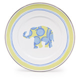 Golden Rabbit Set Of 4 Elephant Child Plates