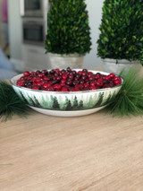 Golden Rabbit Forest Glen Catering Bowl