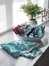 Golden Rabbit Swirl Kitchen Towel Set