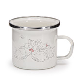 Golden Rabbit Set Of 4 Girl Bunnies Child Mugs