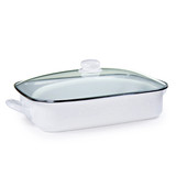 Golden Rabbit Swirl Roasting Pan