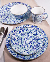 Golden Rabbit Swirl Covered Multi-Purpose Bowl Set