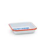 Lisa Congdon x CCH Stuff Small Square Tray, Red Rim