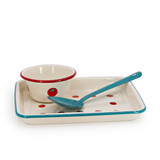 Dan Pelosi x CCH Large Serving Spoon, Turquoise