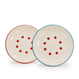 Dan Pelosi x CCH Tomato Coupe Dinner Plates, Set of 2