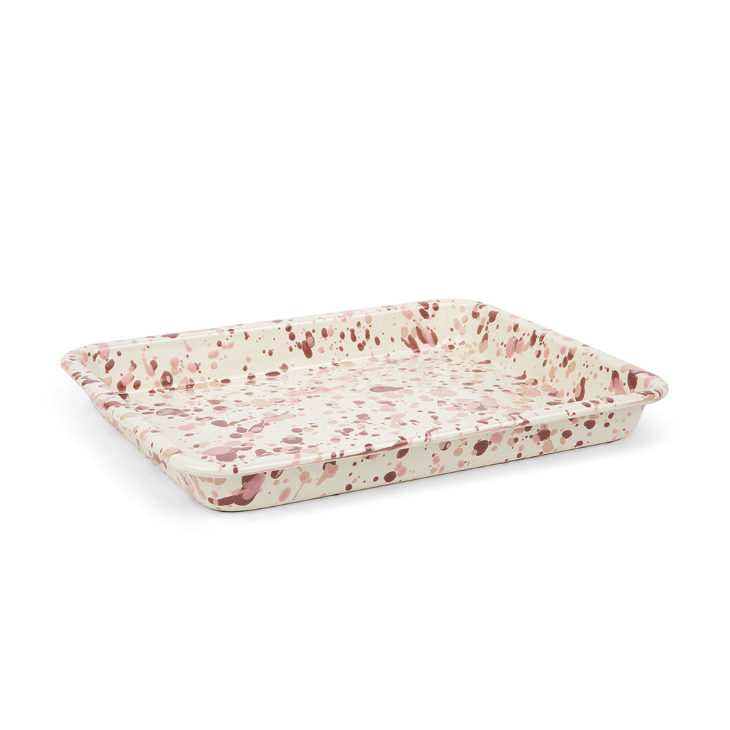 Catalina Small Rectangle Tray | Enamelware by Crow Canyon