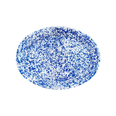 Splatter Oval Platter