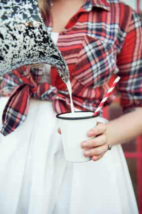 Vintage 10 oz Short Tumblers, Set of 4