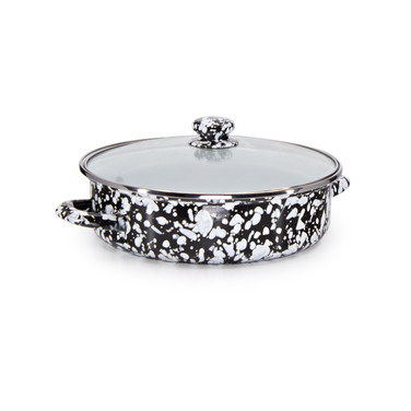 Golden Rabbit Swirl Large Saute Pan