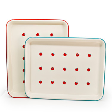 Dan Pelosi x CCH Tomato Large Rectangle/Jelly Roll Tray