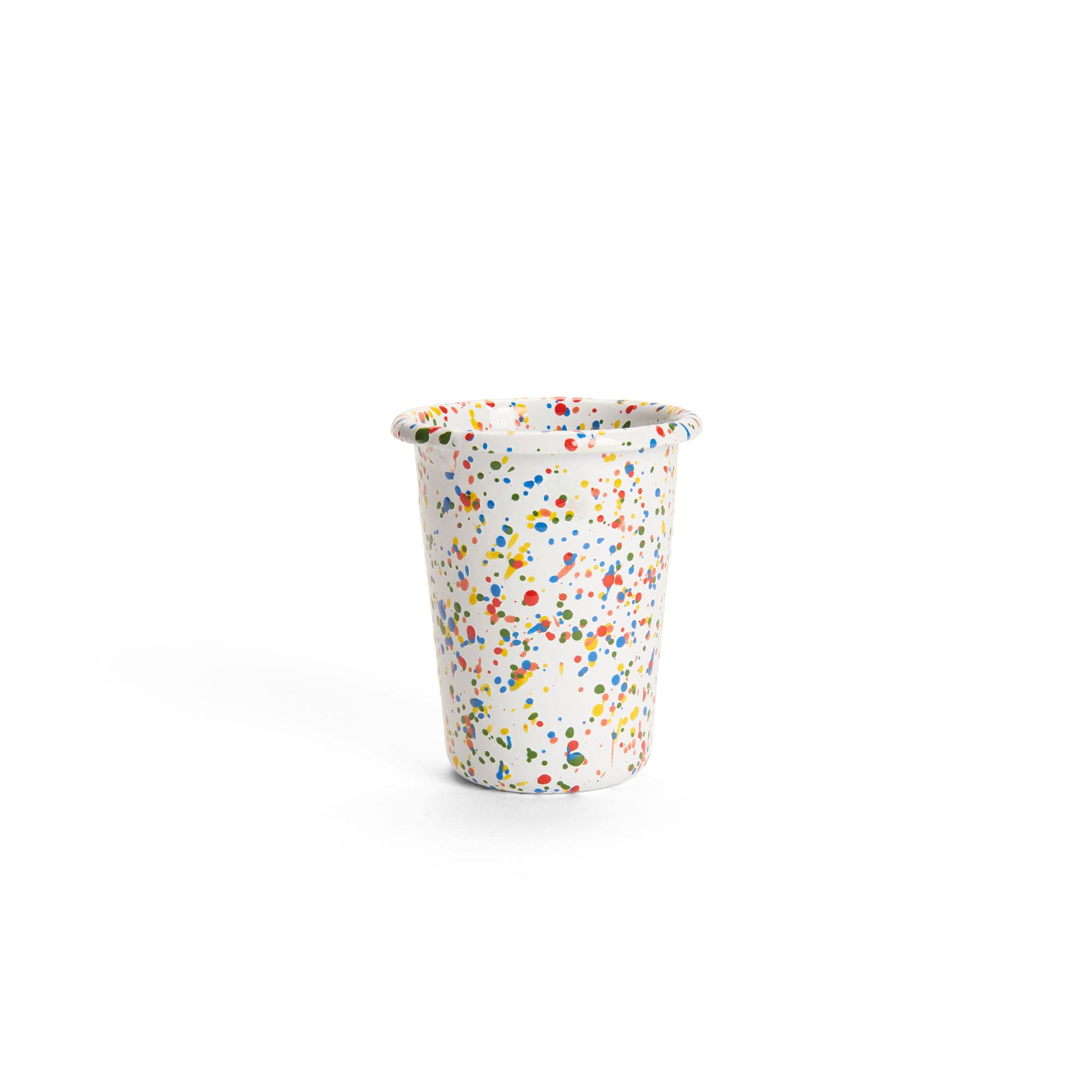 Rainbow Falls 8 oz Small Tumblers, Set of 4 | Enamelware by Crow