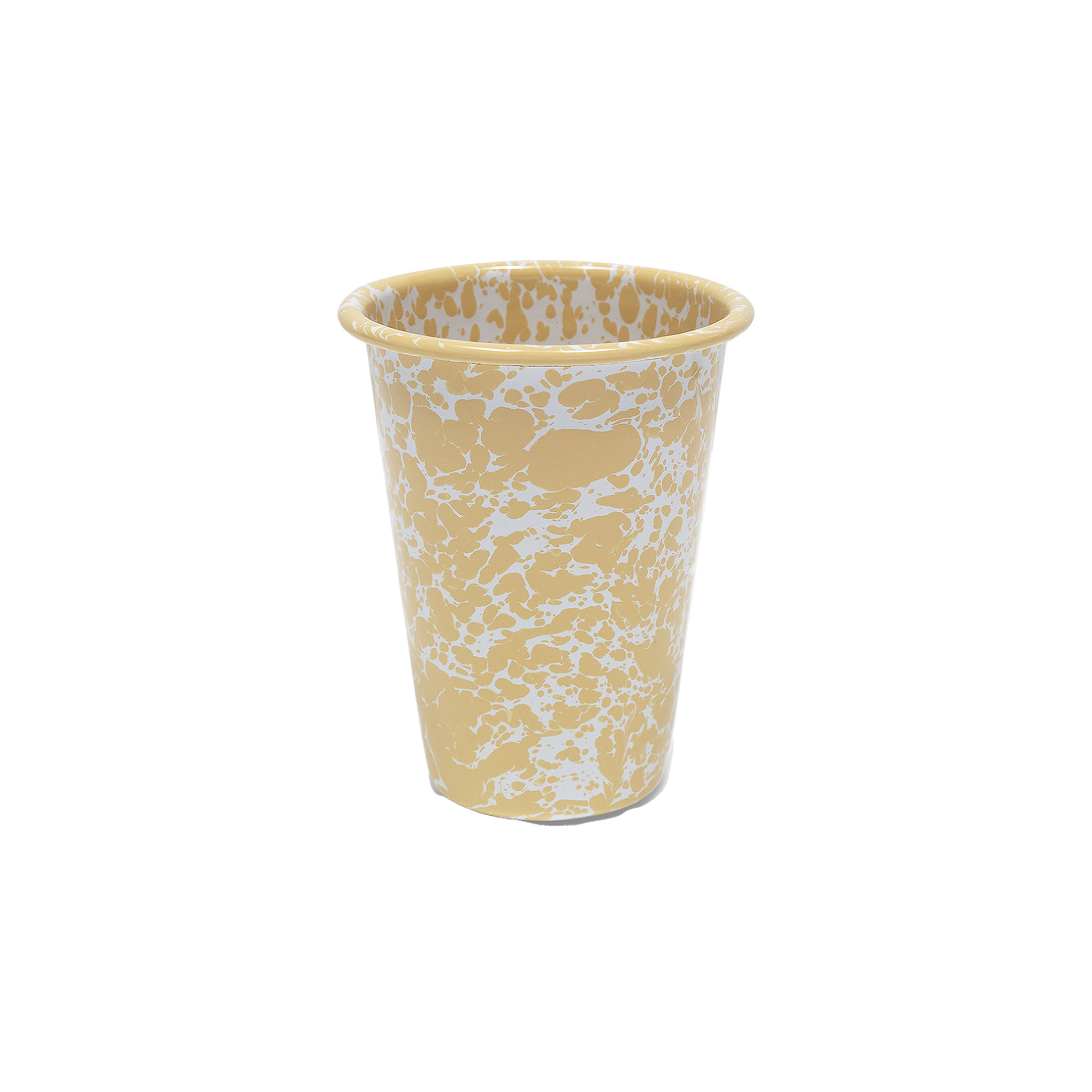 Splatter 14 oz Tumblers, Set of 4 | Enamelware by Crow Canyon