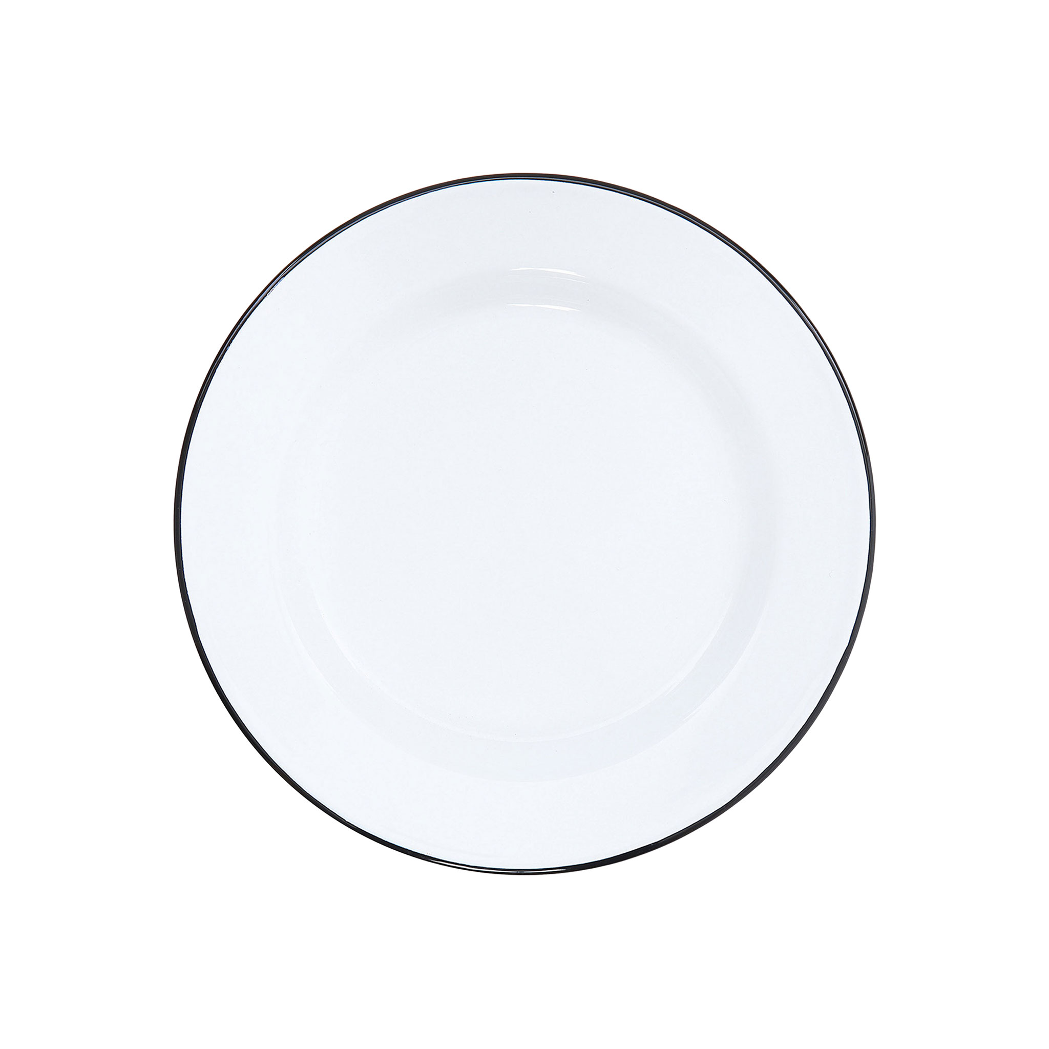 Vintage Buffet Plates, Set of 4 | Enamelware by Crow Canyon