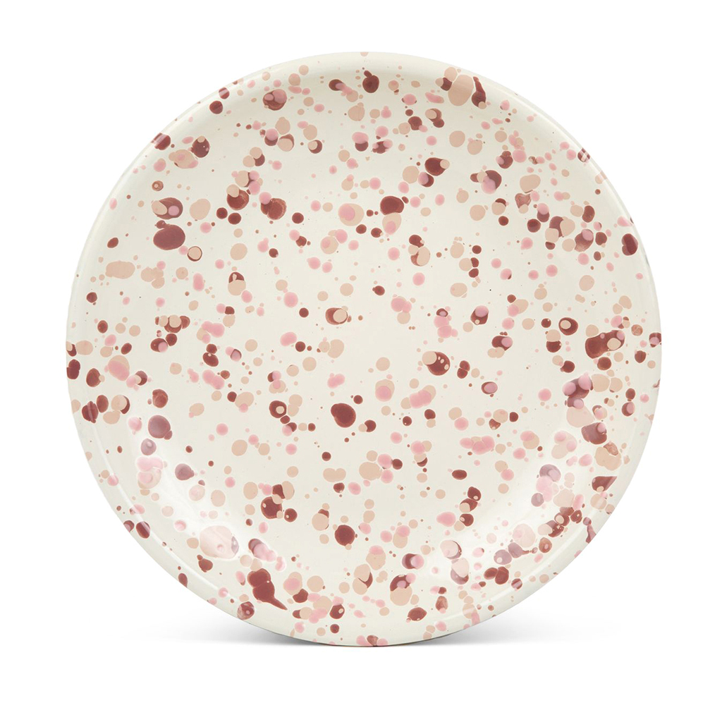 Catalina Coupe Dinner Plate, Set of 4 | Enamelware by Crow Canyon