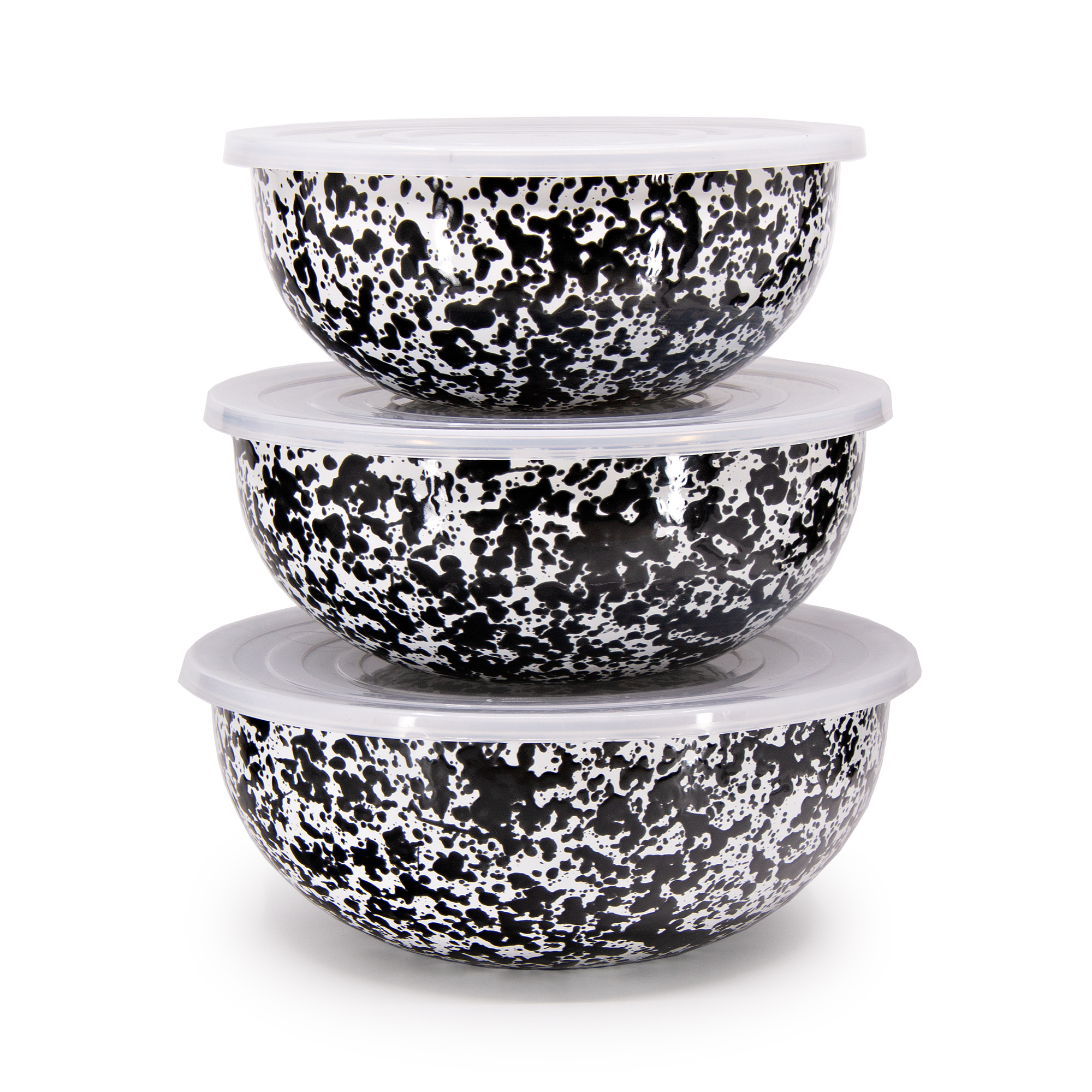 Splatter Covered Multi-Purpose Bowl Set - Crow Canyon Home