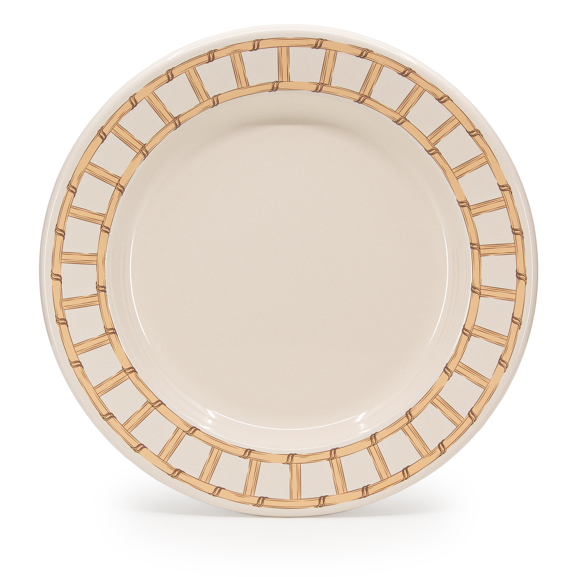 Domino x CCH Wicker Dinner Plates, Set of 4 - Crow Canyon Home