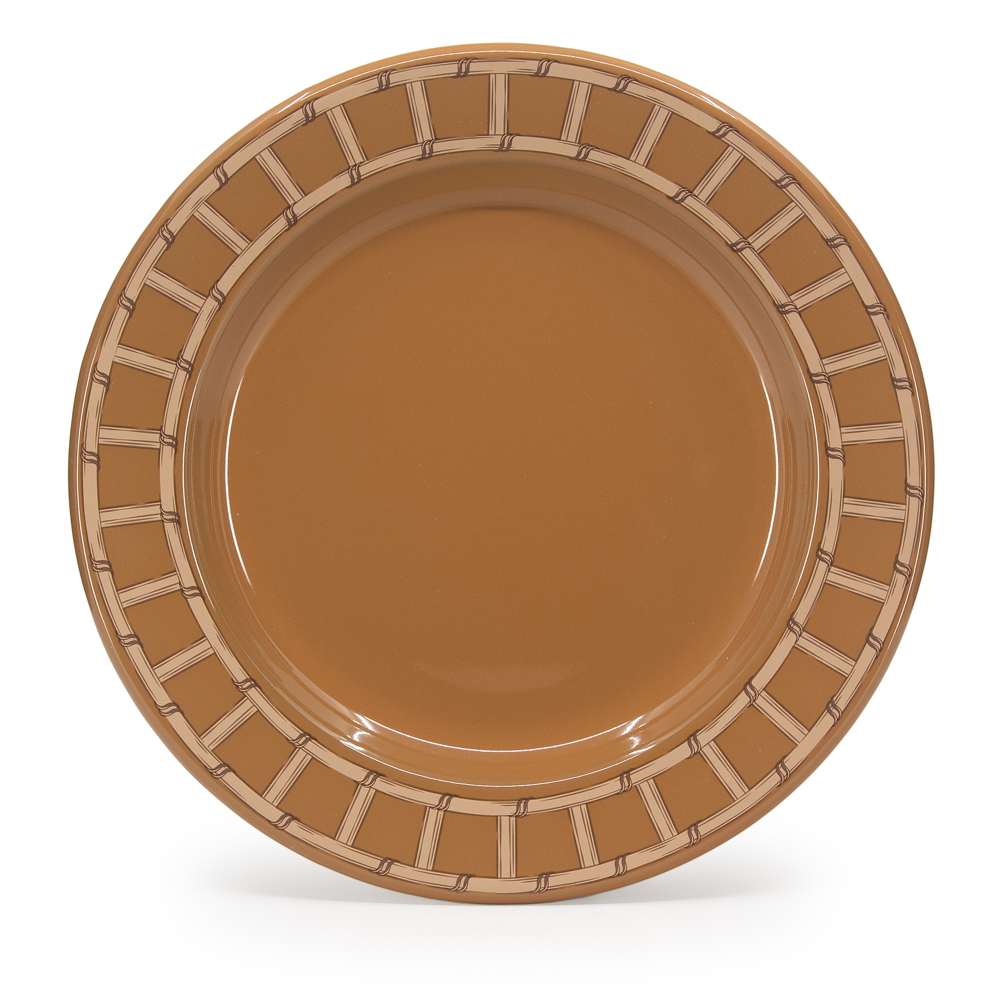 Domino x CCH Wicker Dinner Plates, Set of 4 - Crow Canyon Home