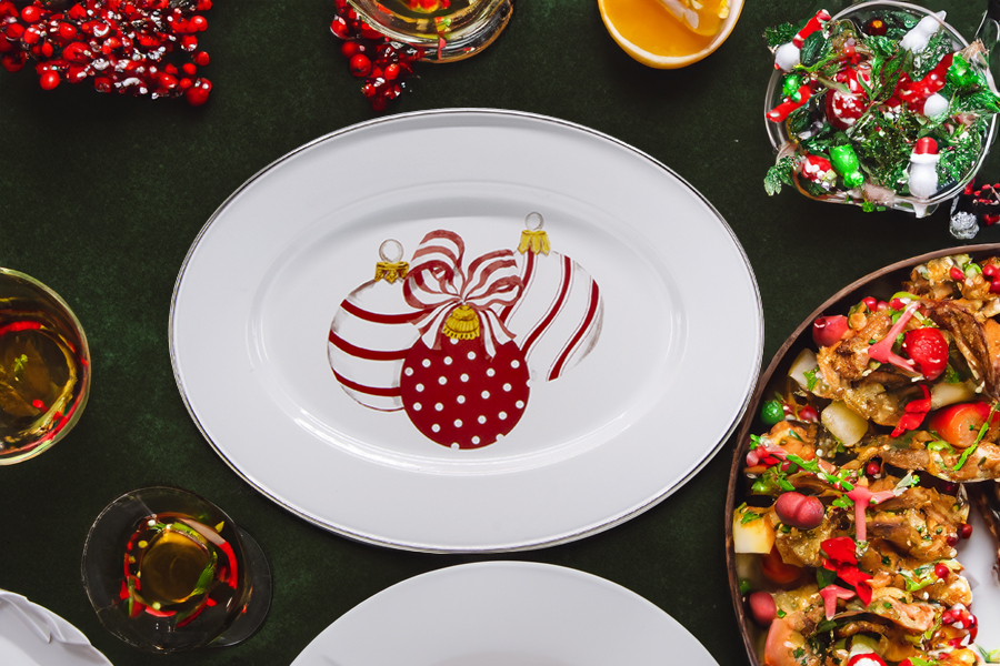 Golden Rabbit Platter