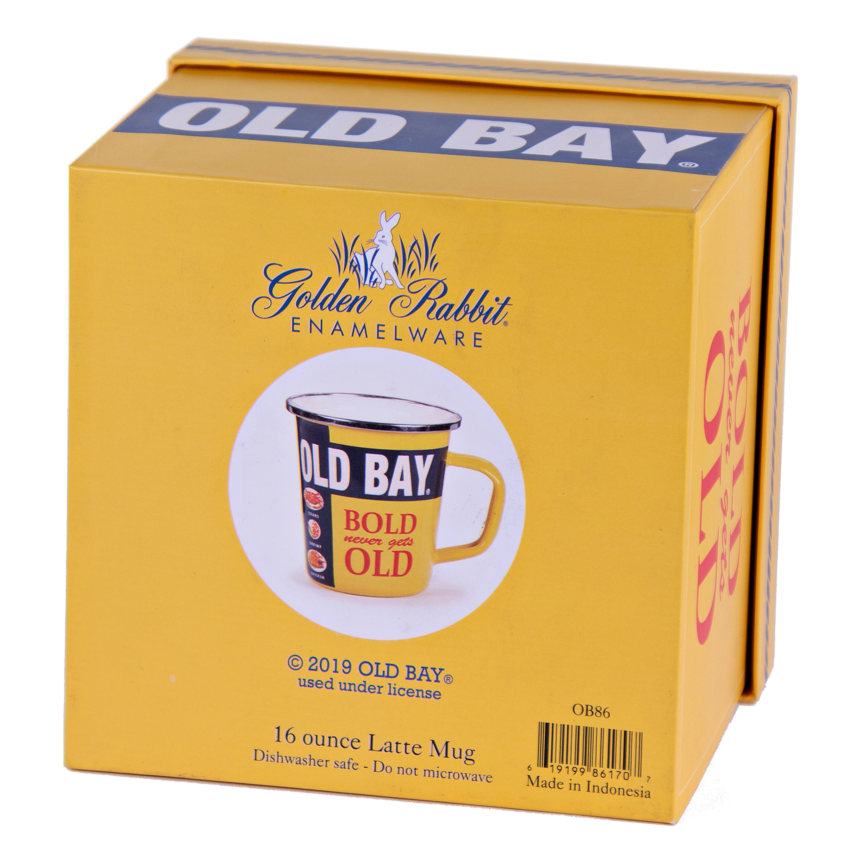 Golden Rabbit Old Bay Seasoning Mug - Thumbnail 4
