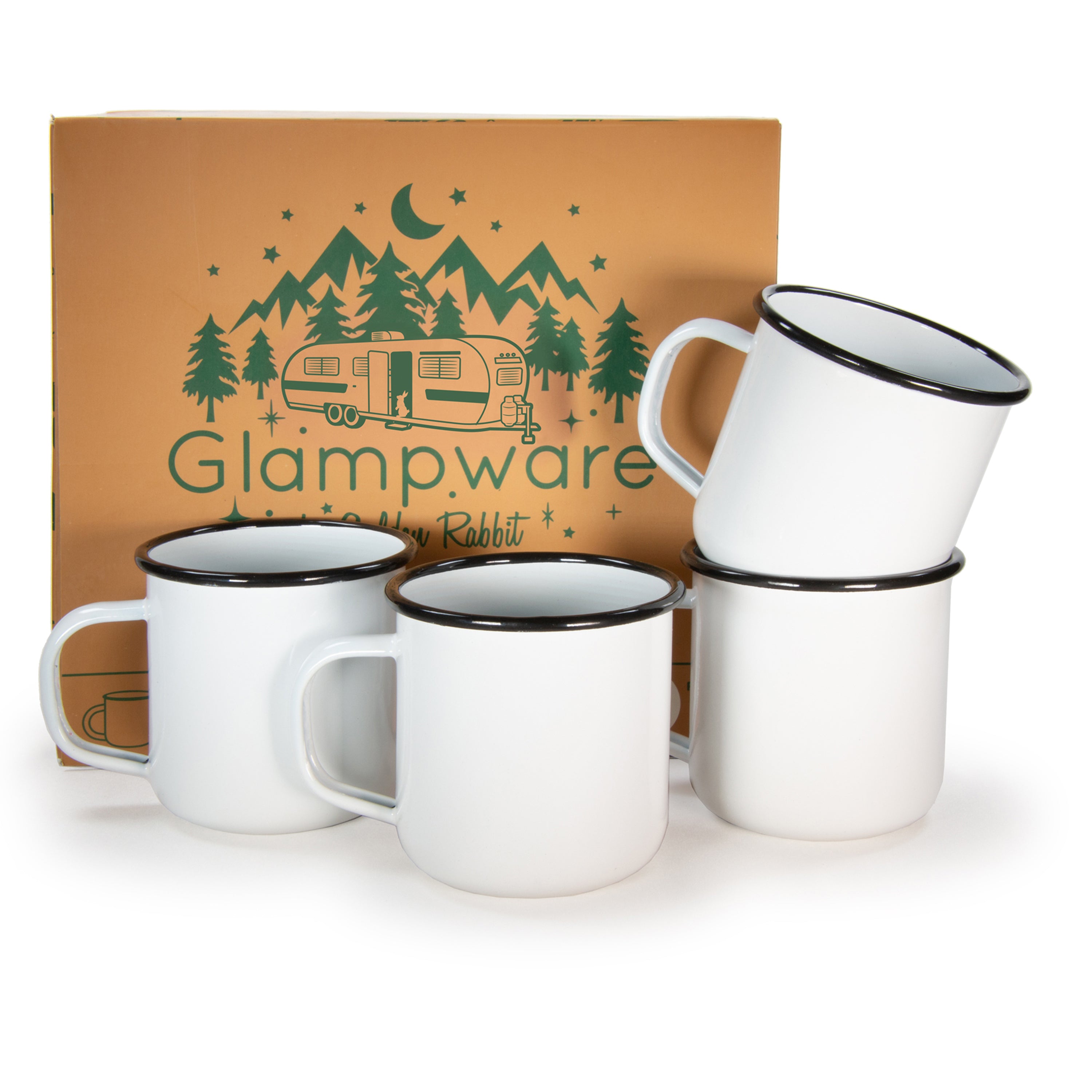 Golden Rabbit Glampware Mugs - Thumbnail 5