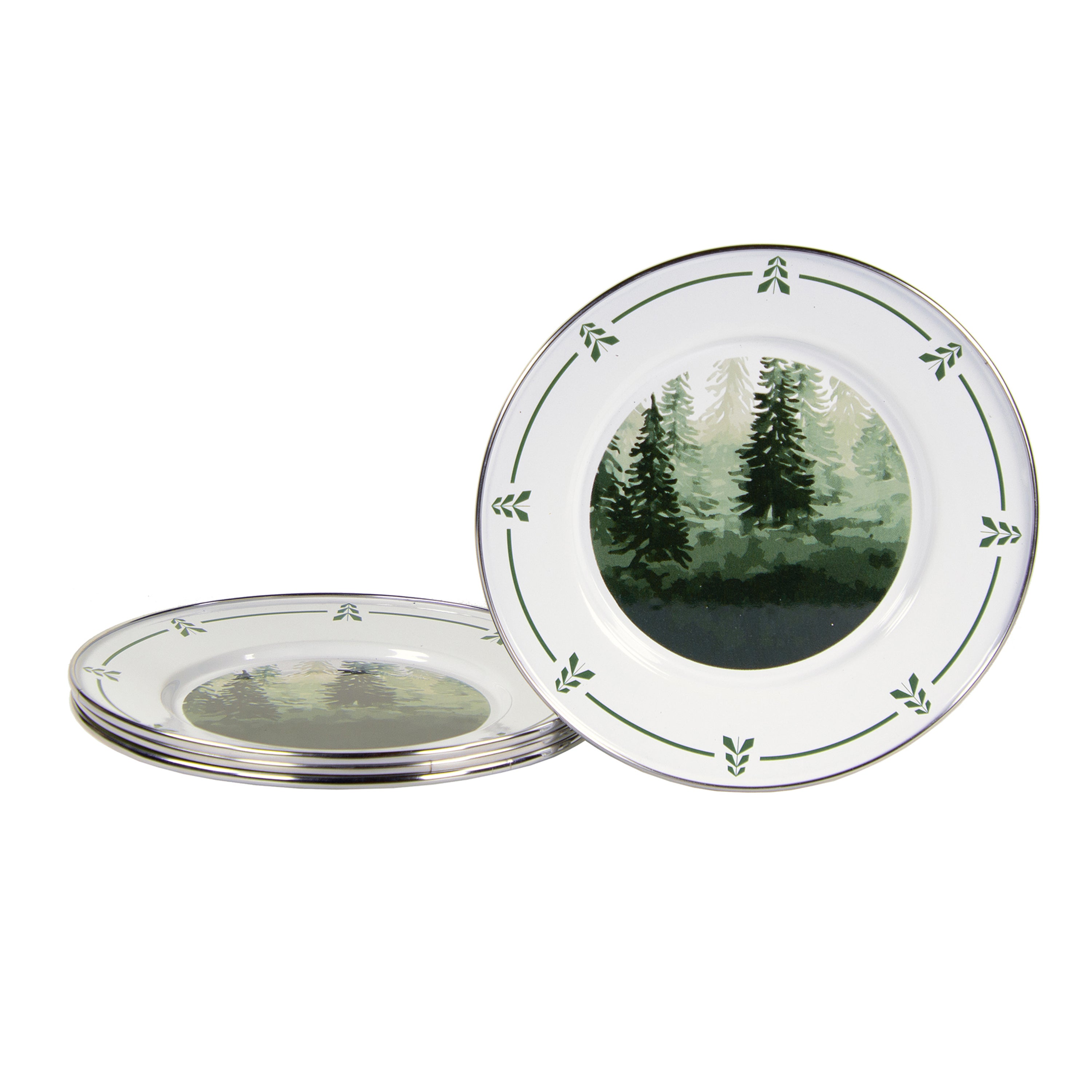 Golden Rabbit Forest Glen Sandwich Plates - Thumbnail 2