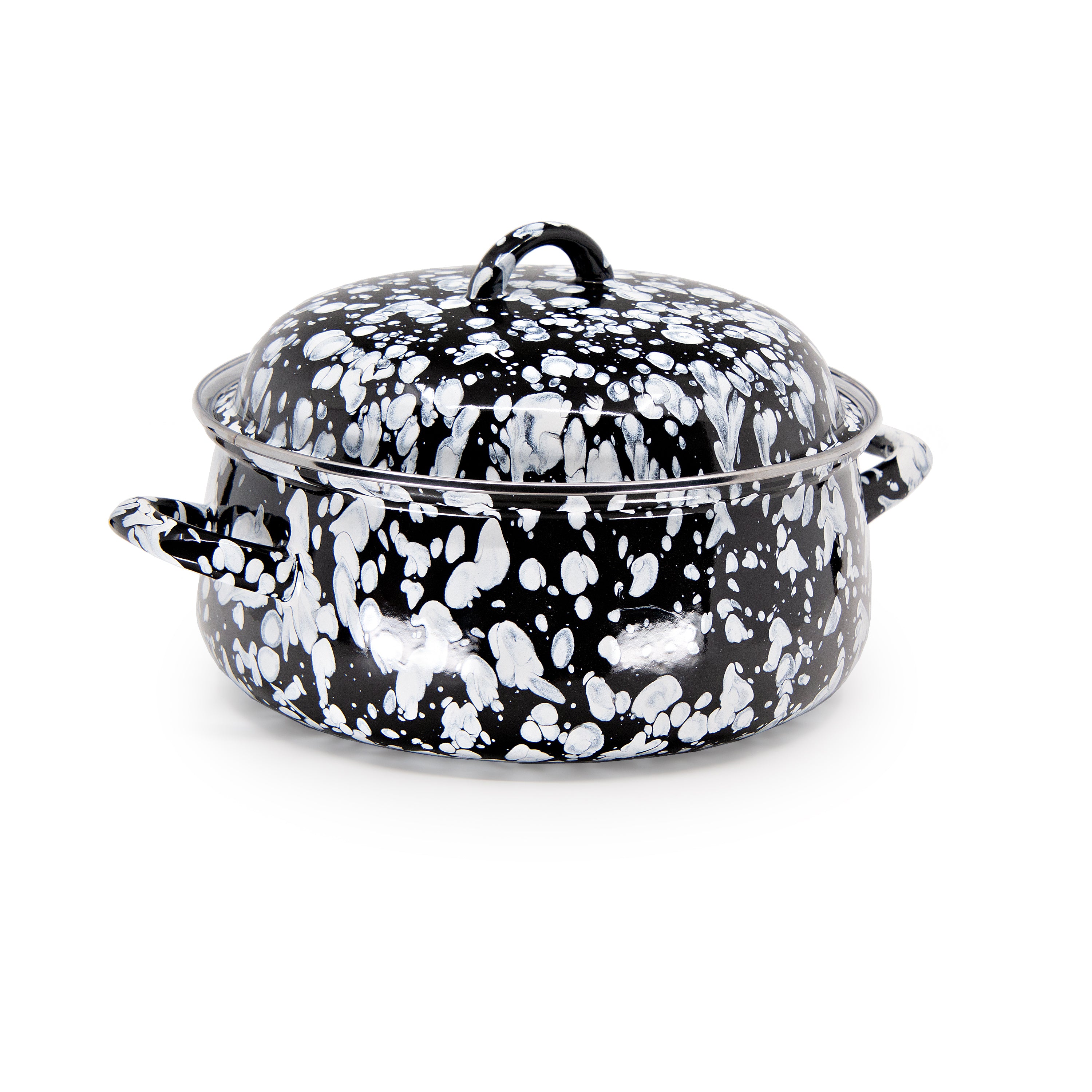 Golden Rabbit Swirl Dutch Oven - Crow Canyon Home