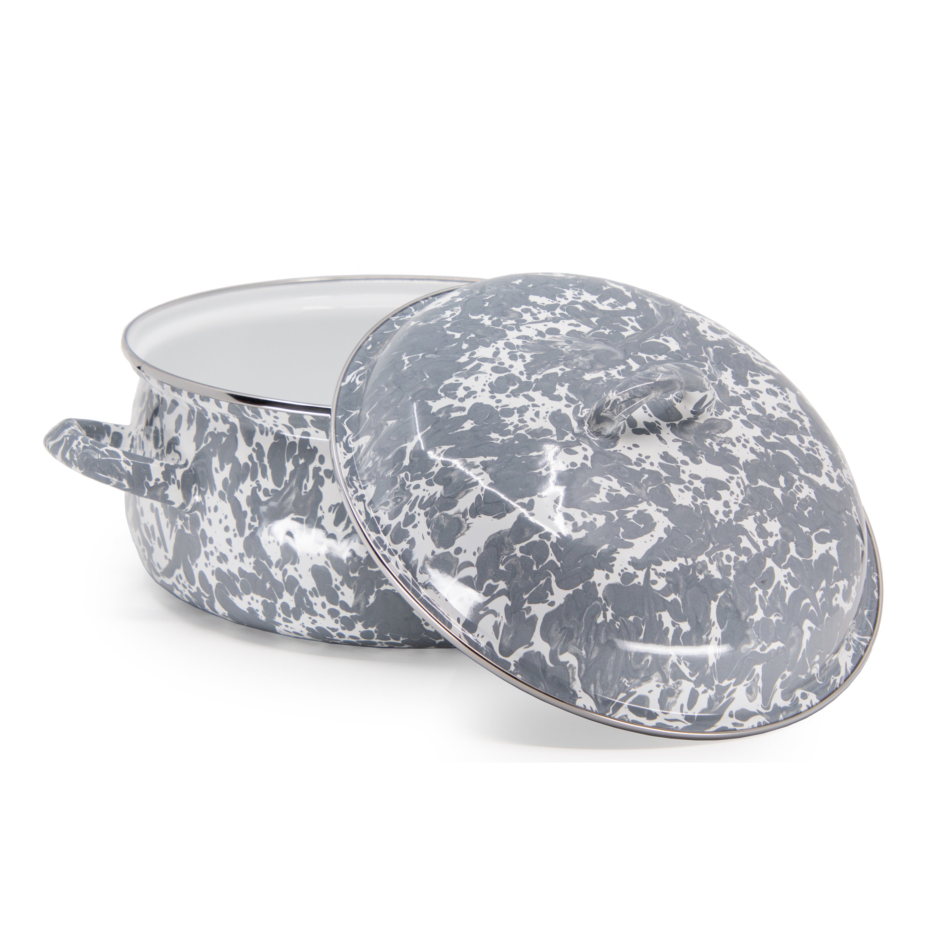 Golden Rabbit Swirl Dutch Oven - Thumbnail 5