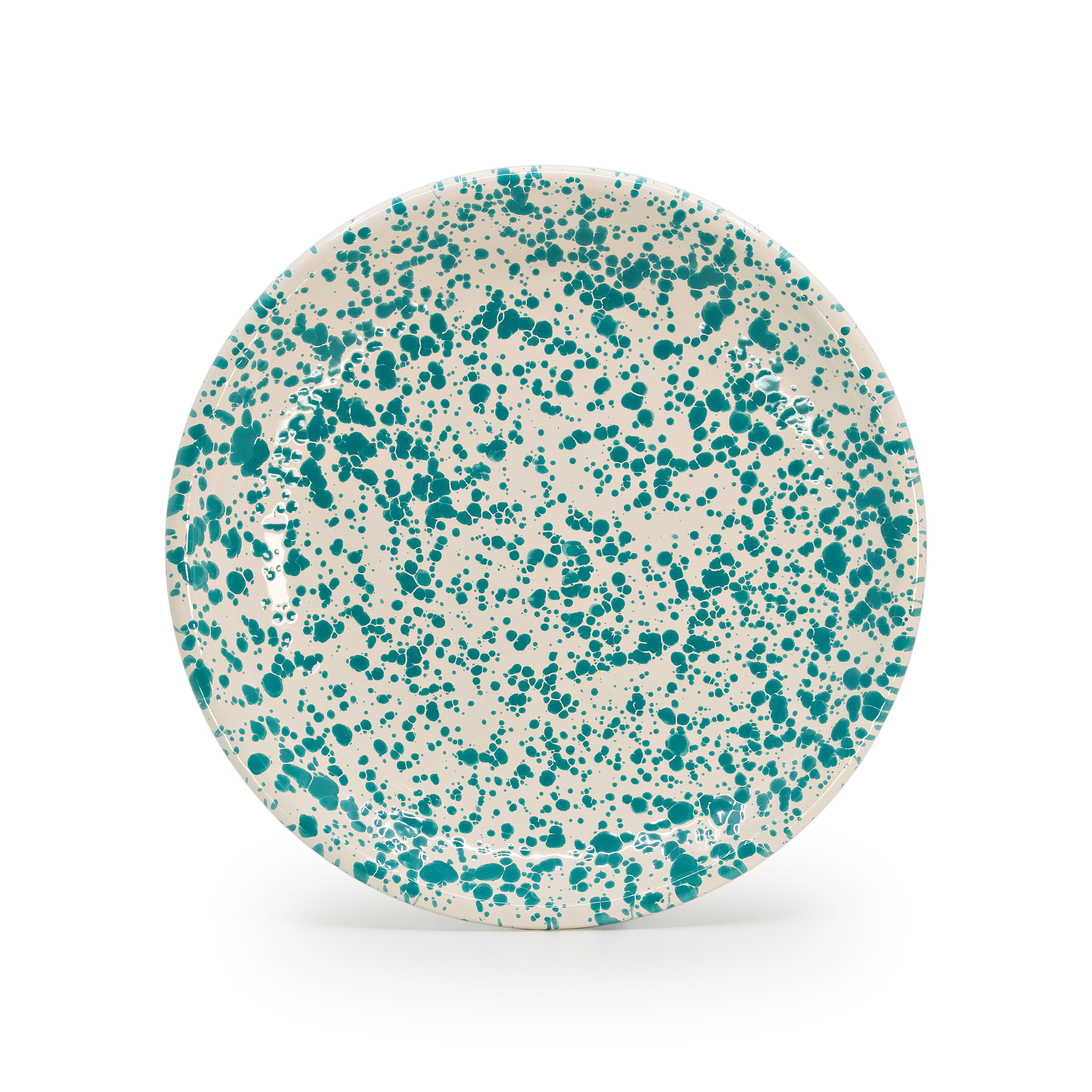 Dan Pelosi x CCH Splatter Coupe Dinner Plates, Set of 2 - Crow