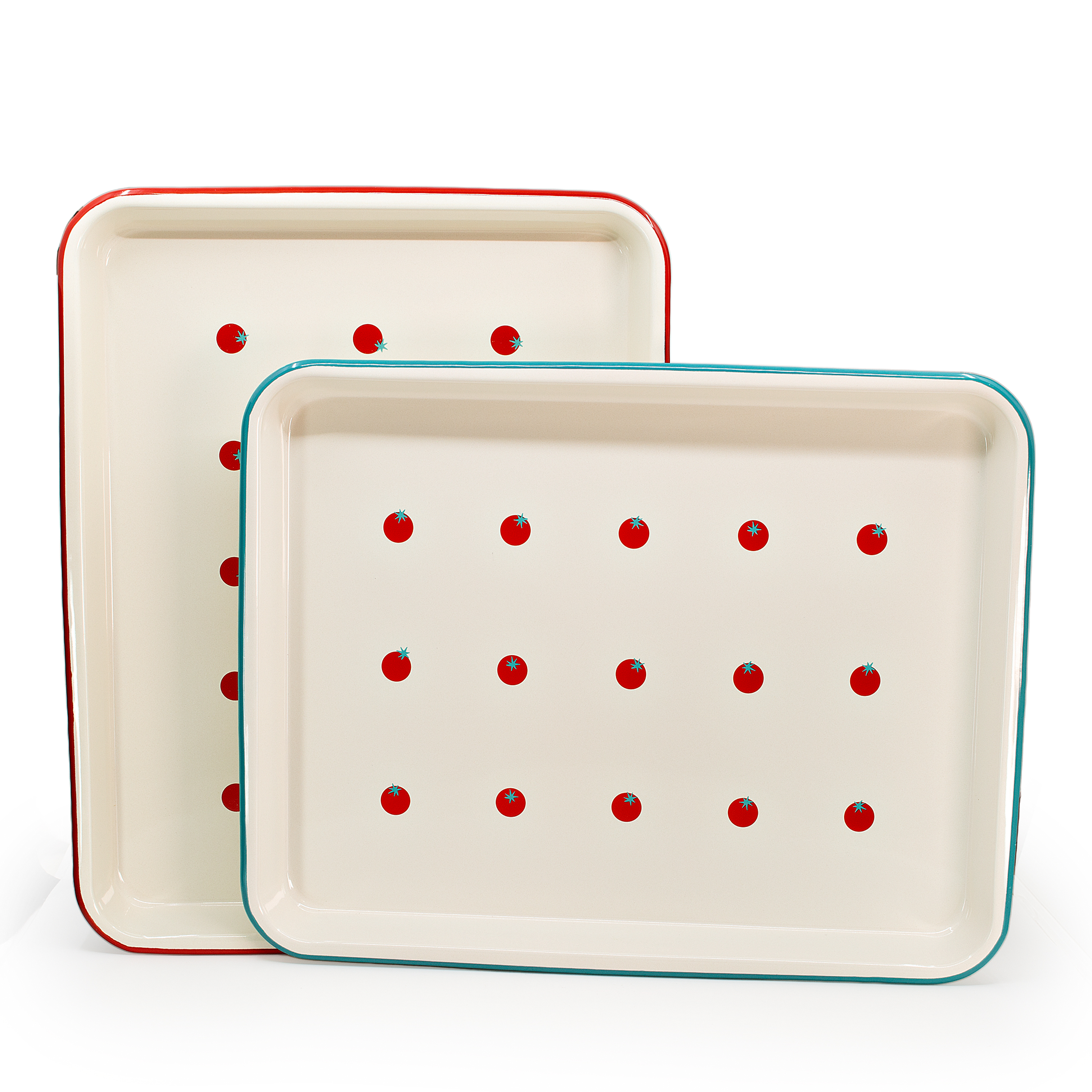 Dan Pelosi x CCH Tomato Large Rectangle/Jelly Roll Tray - Crow