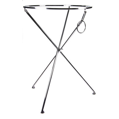 Folding Table Base for Large Trays and Basins