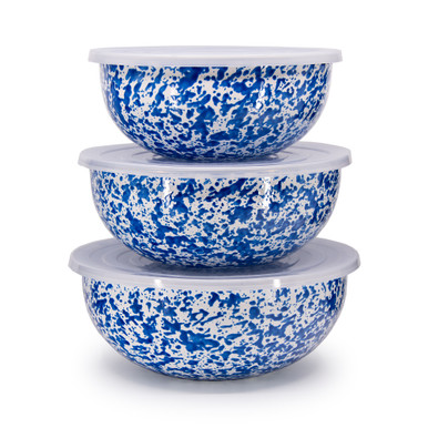 Splatter Covered Multi-Purpose Bowl Set