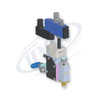 H201 Style Single Module Gun, direct replacement for Nordson 8510319. HMSC configured part number HMS-BC-110121123, configuration BCS-SURS-008-01-A-CA-000-T-BA-3A1A-F9-1