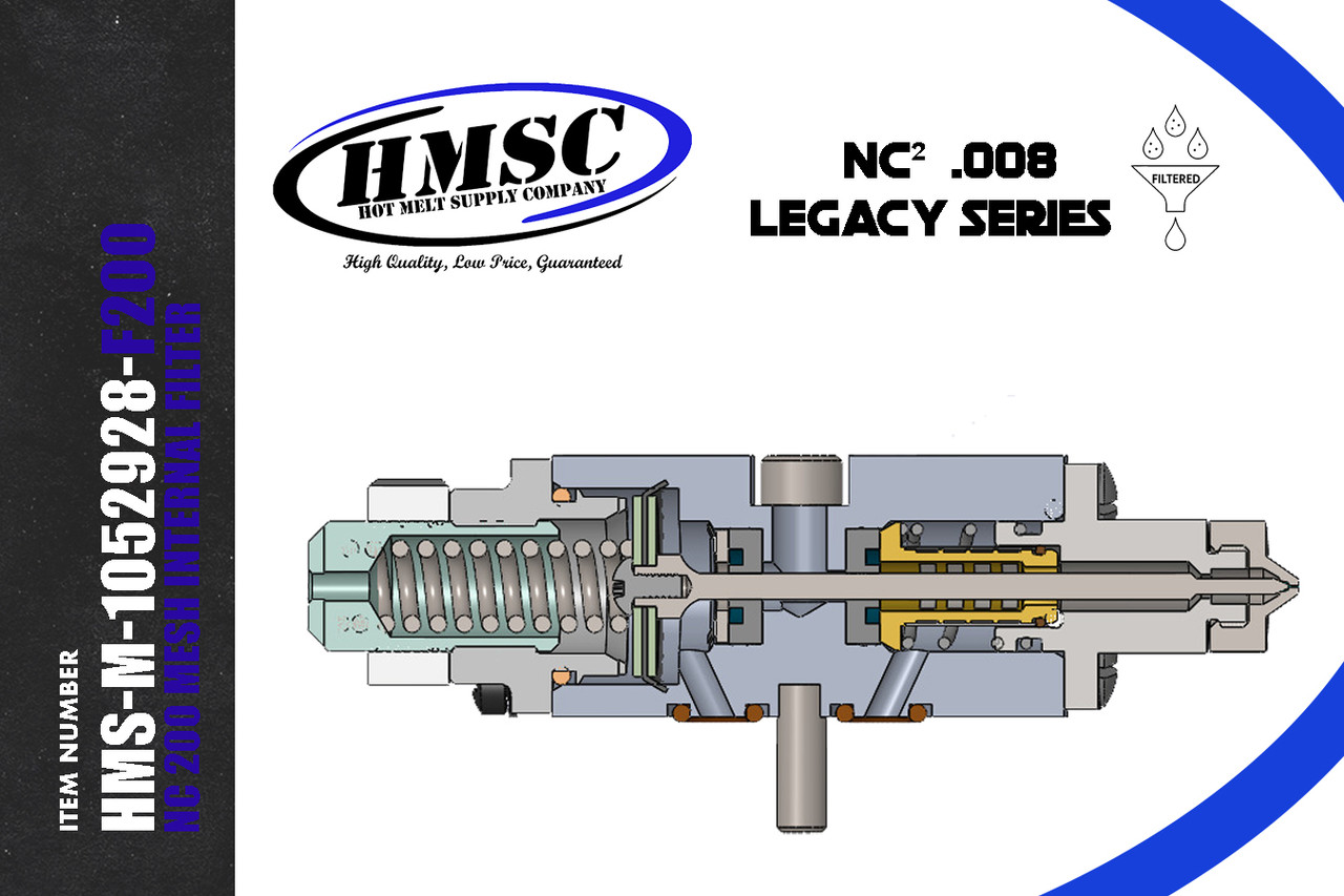 Replacement for Nordson® 1052928, Legacy Series NC² .008 Module