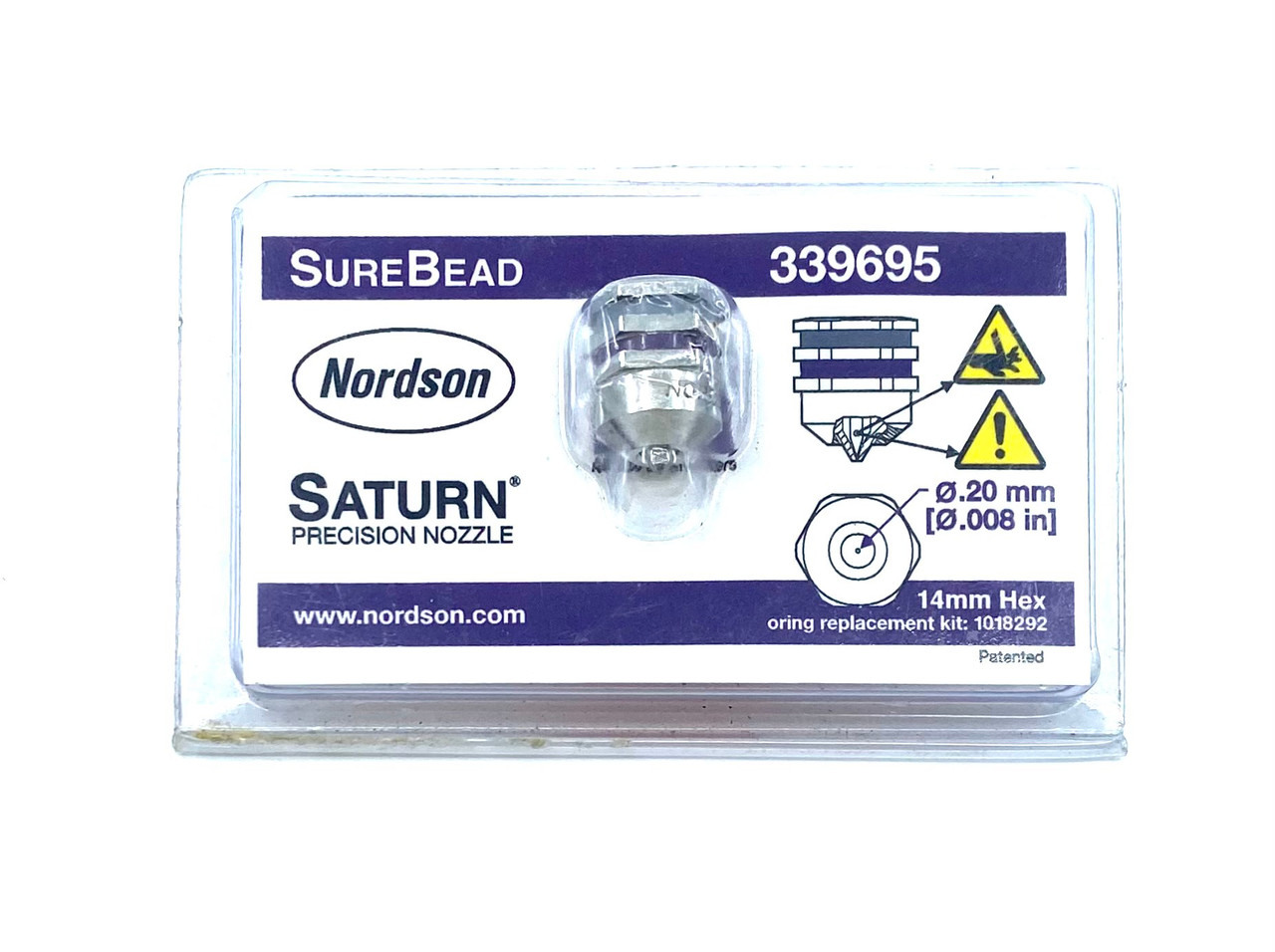 Business Nordson SureBead 339697 Nozzle Business & Industrial Adhesives, Sealants & Tapes