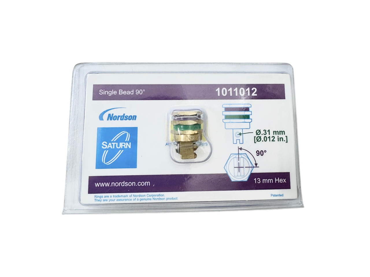 New Original Nordson® Right Angle Nozzle .012 1011012 | HMSC