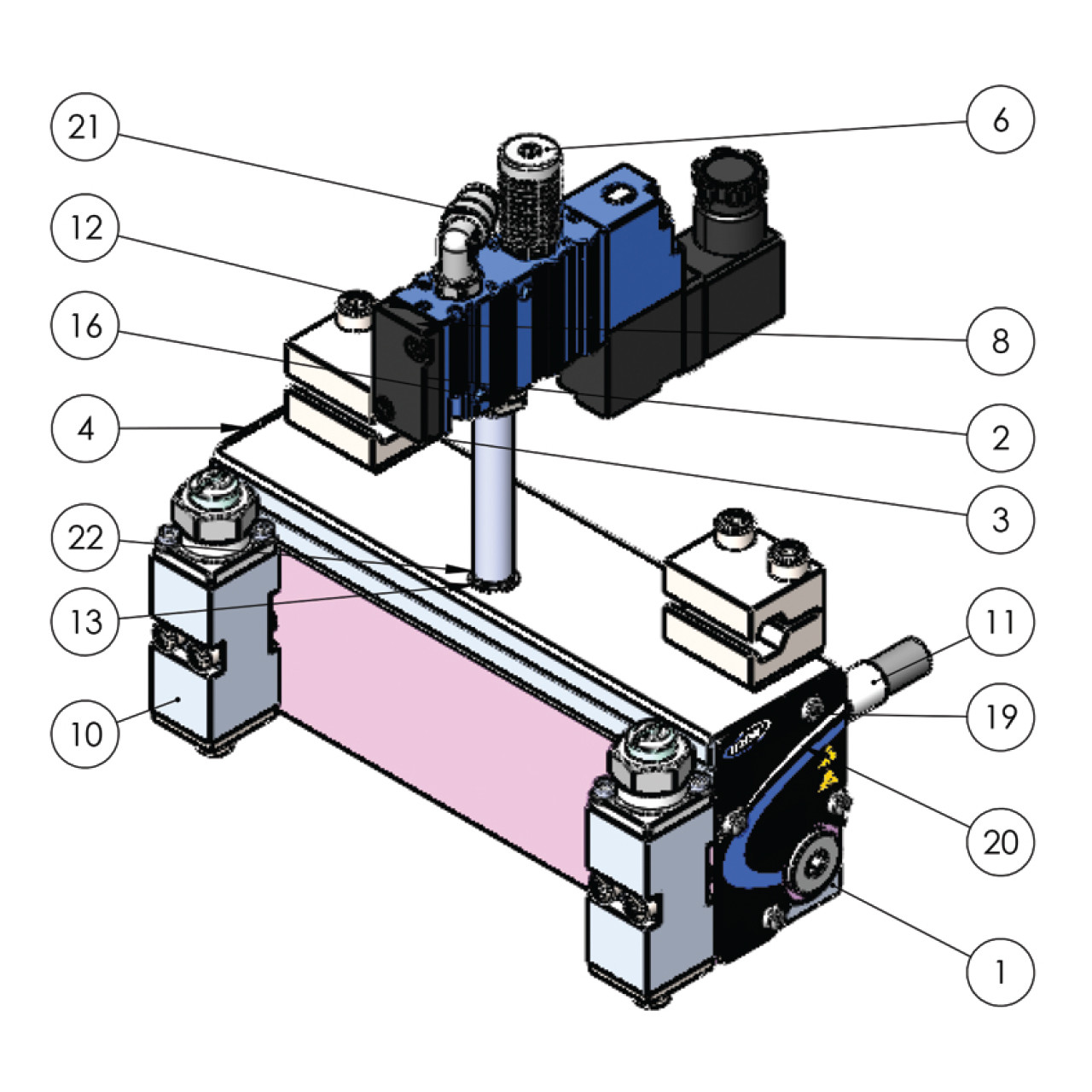 Replacement for Nordson® 274606,  Hot Melt Gun